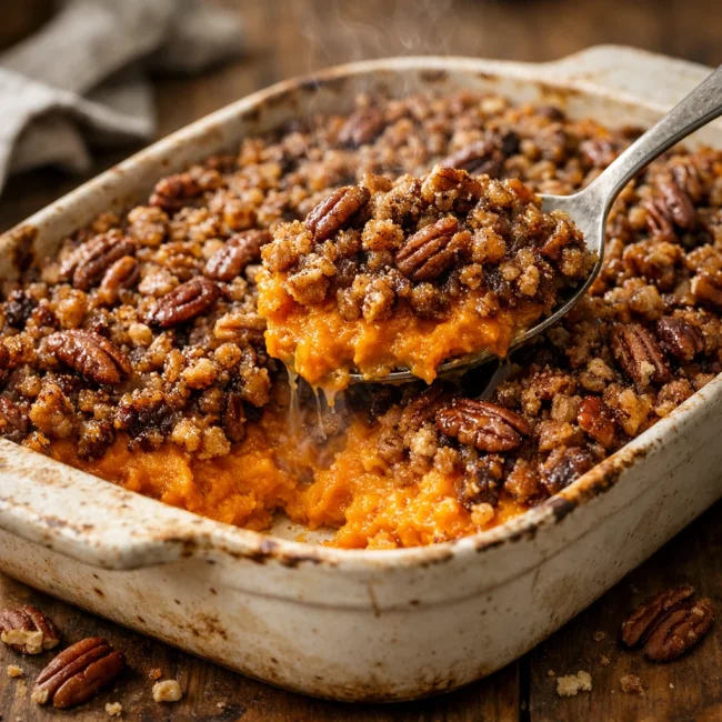 Spiced Sweet Potato Casserole