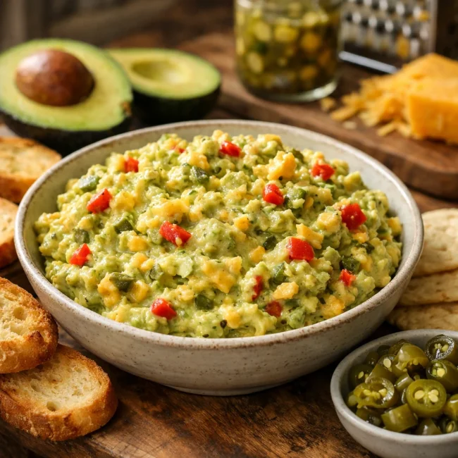 Spicy Avocado Pimento Cheese