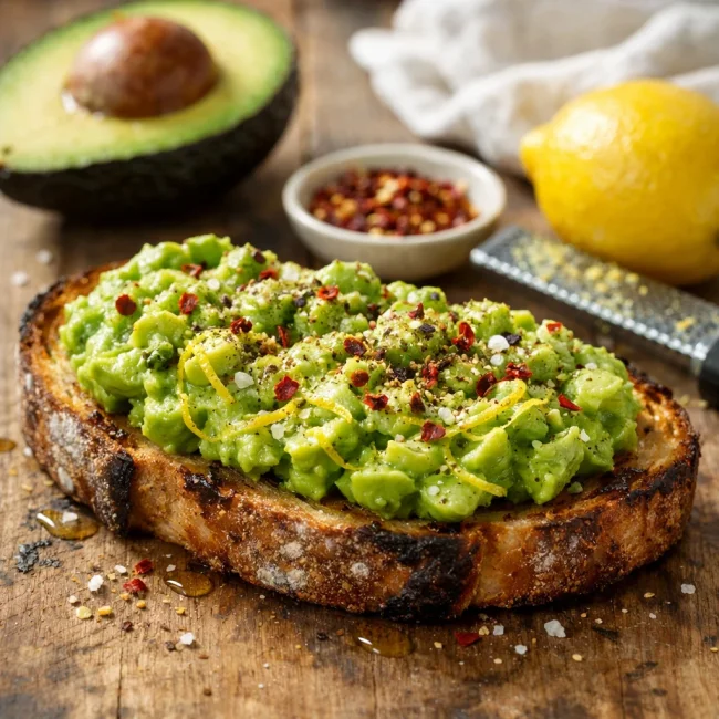 Spicy Avocado Toast