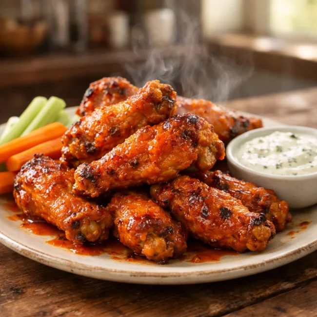 Spicy Buffalo Chicken Wings