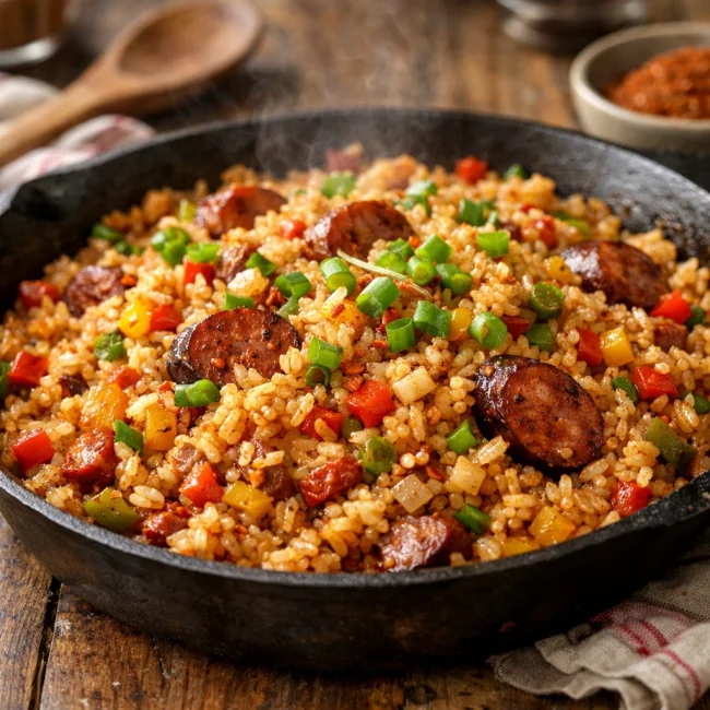 Spicy Cajun Fried Rice