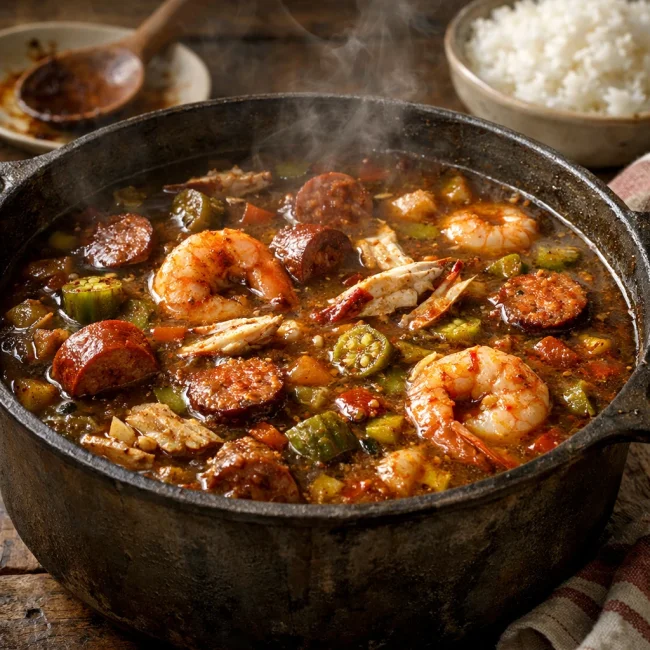 Spicy Cajun Gumbo