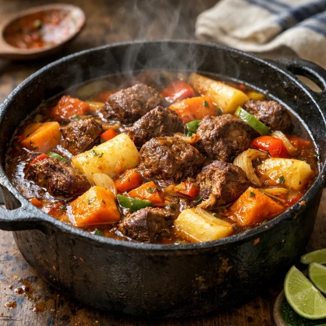 Spicy Caribbean Beef Stew