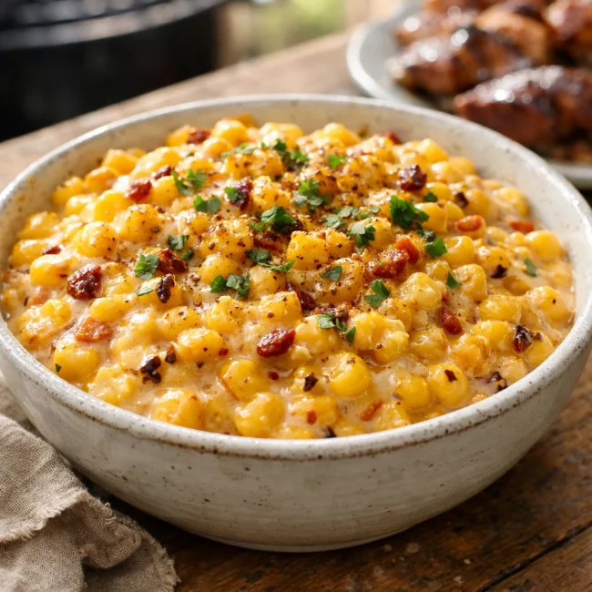 Spicy Chipotle Creamed Corn