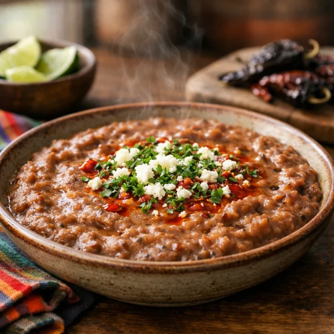Spicy Chipotle Refried Beans