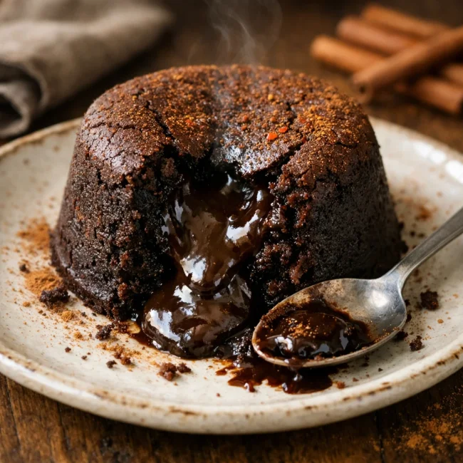 Spicy Chocolate Lava Cake