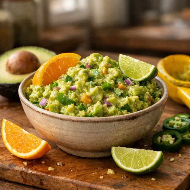 Spicy Citrus Guacamole
