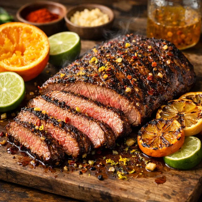 Spicy Citrus Tri-Tip Steak