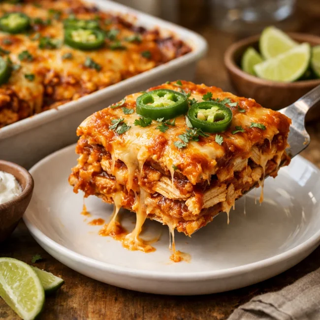Spicy Enchilada Casserole