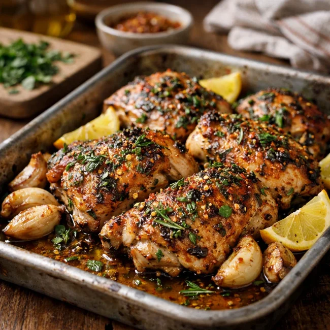 Spicy Herb-Infused Chicken