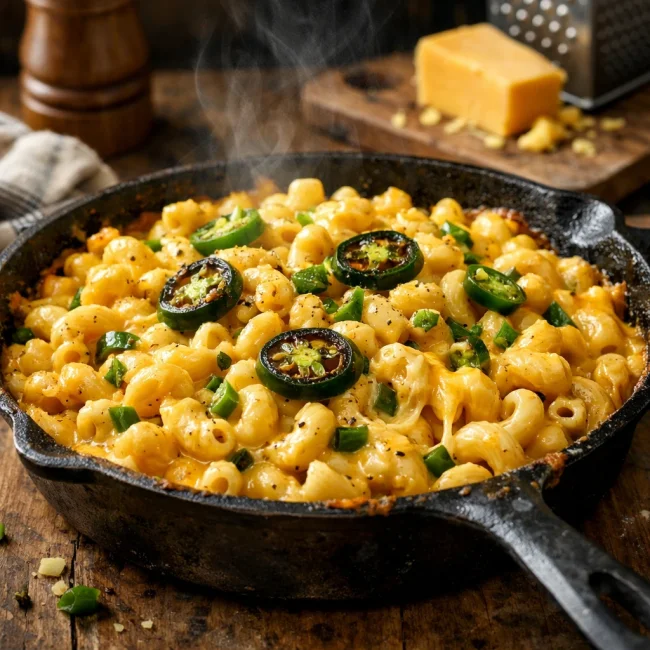 Spicy Jalapeño Mac and Cheese
