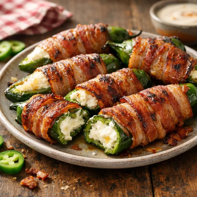 Spicy Jalapeño Poppers
