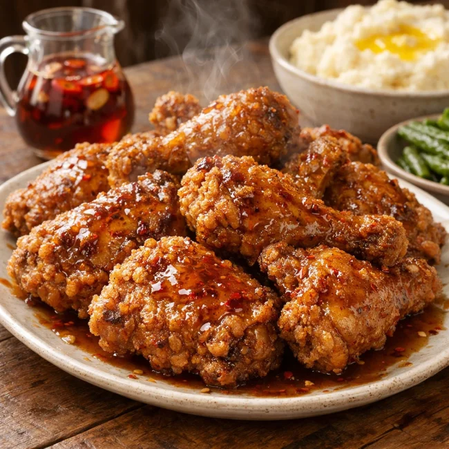 Spicy Maple Fried Chicken