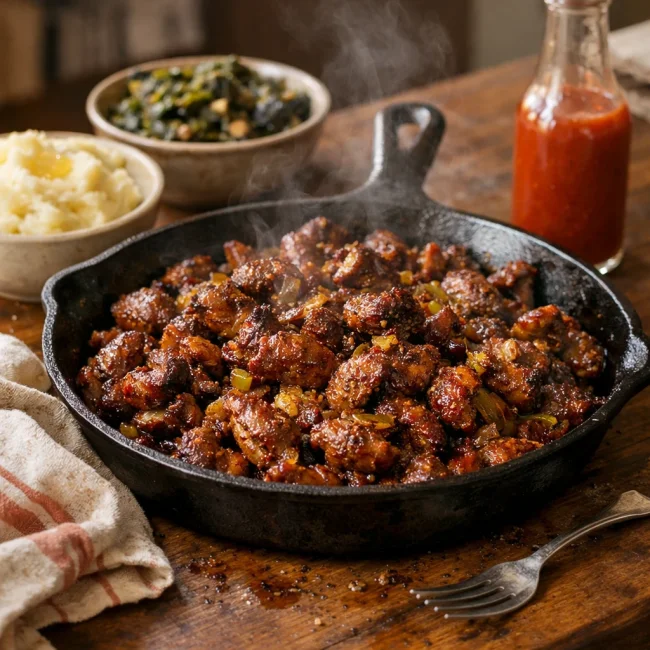 Spicy Southern Chicken Gizzards