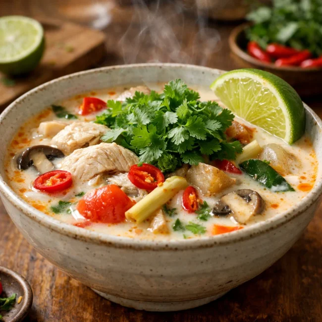 Spicy Thai Coconut Soup