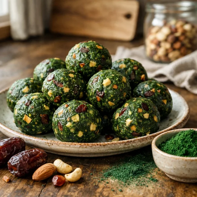 Spirulina Energy Balls