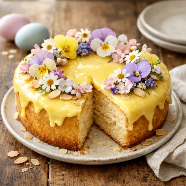 Spring Blossom Easter Cake
