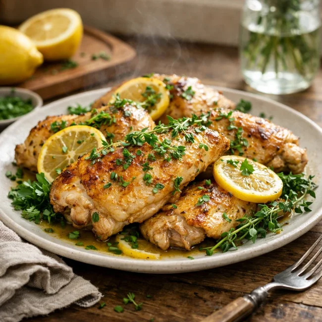 Spring Lemon and Herb Chicken