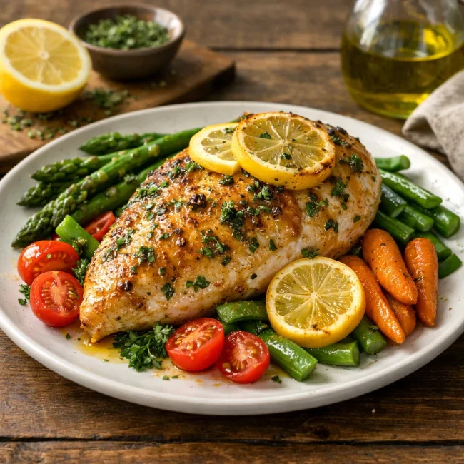 Spring Lemon Herb Chicken