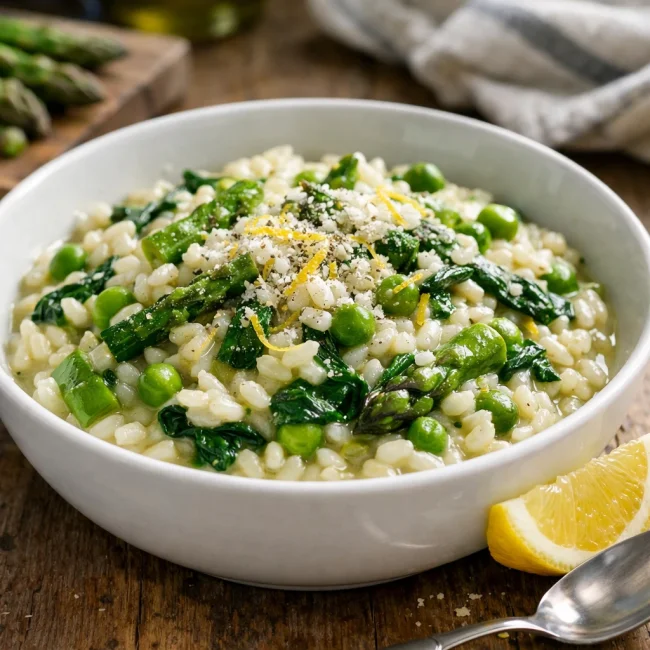 Spring Vegetable Risotto