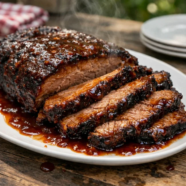 Sticky BBQ Beef Brisket