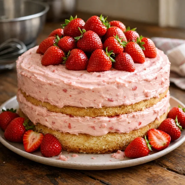 Strawberry Dream Cake