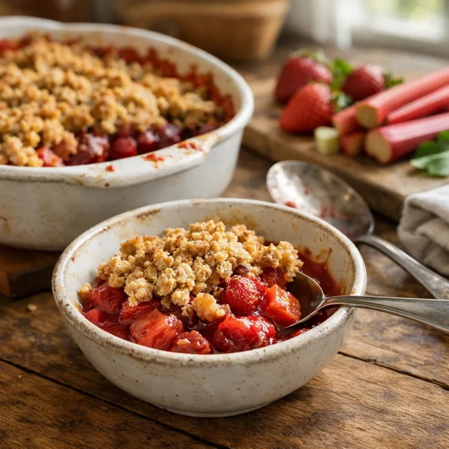 Strawberry Rhubarb Delight