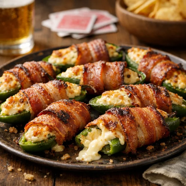 Stuffed Jalapeño Poppers