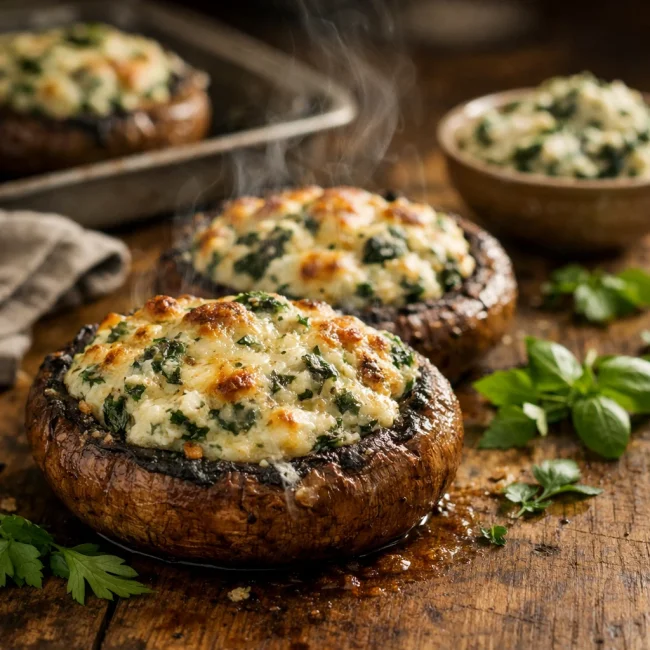 Stuffed Portobello Mushrooms