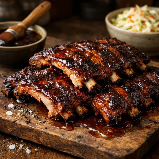 Succulent Slow Cooked Ribs