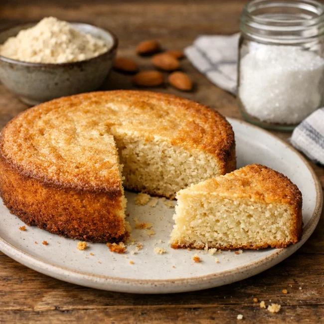 Sugar-Free Almond Flour Cake