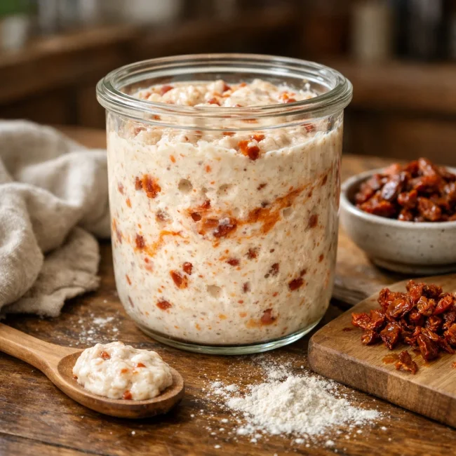 Sun-Dried Tomato Sourdough Starter