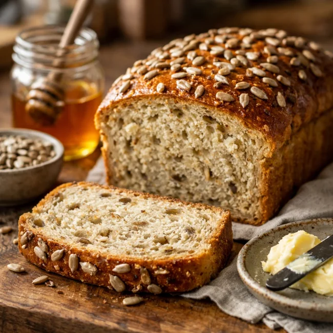 Sunflower Seed Honey Bread