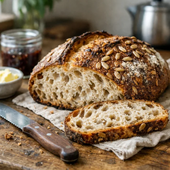 Sunflower Seed Sourdough