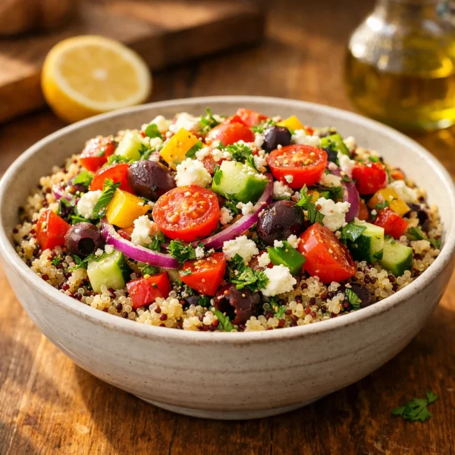 Sunset Quinoa Salad