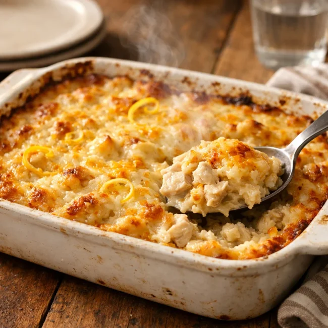Sunshine Creamy Chicken Casserole