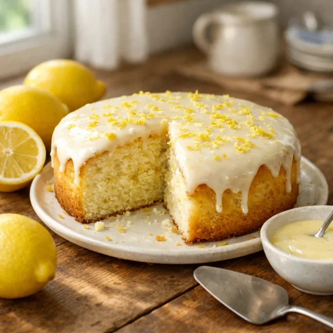 Sunshine Lemon Zest Cake