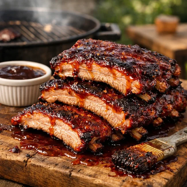 Sweet & Smoky Chipotle Barbecue Ribs