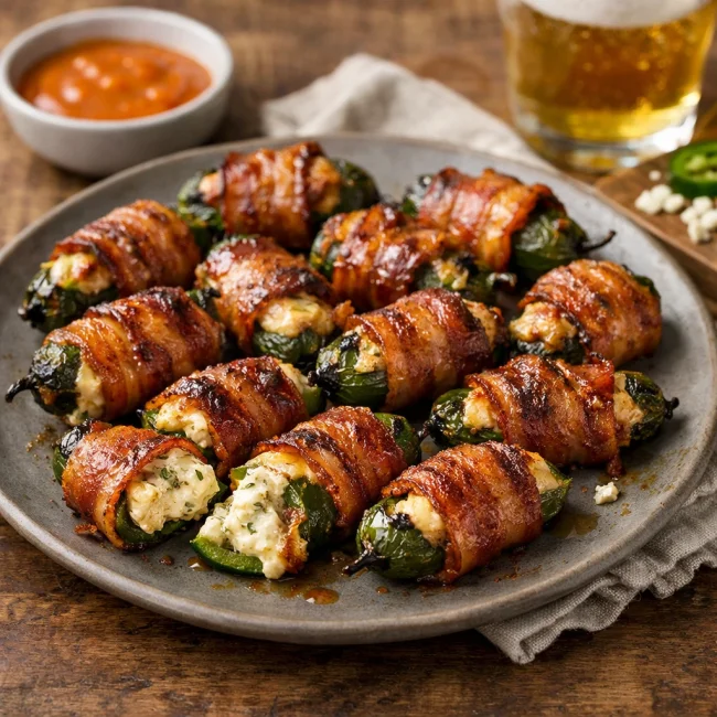 Sweet & Smoky Jalapeno Popper Bites