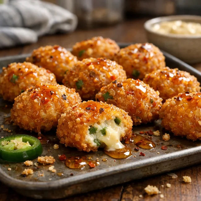 Sweet & Spicy Jalapeño Popper Bites