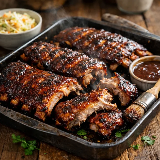 Sweet and Smoky Oven-Baked BBQ Ribs