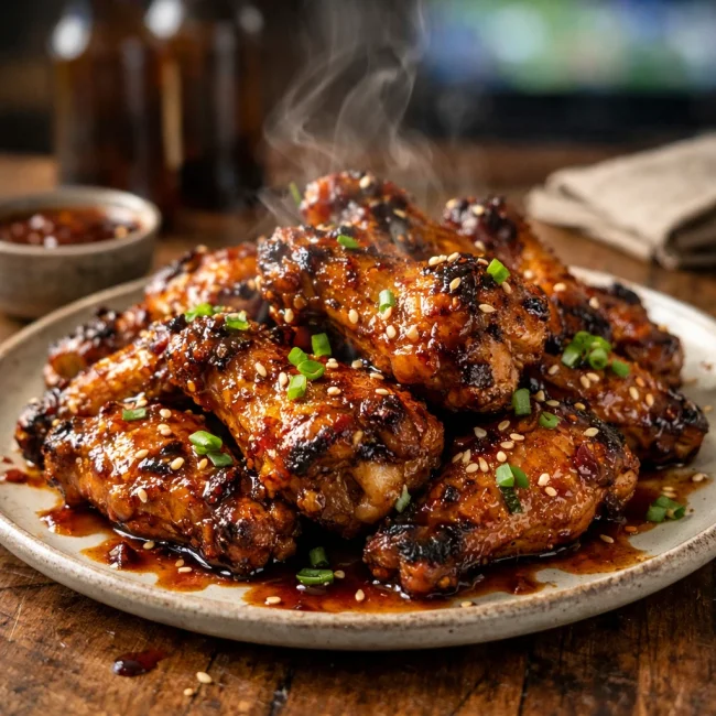 Sweet and Spicy Wings
