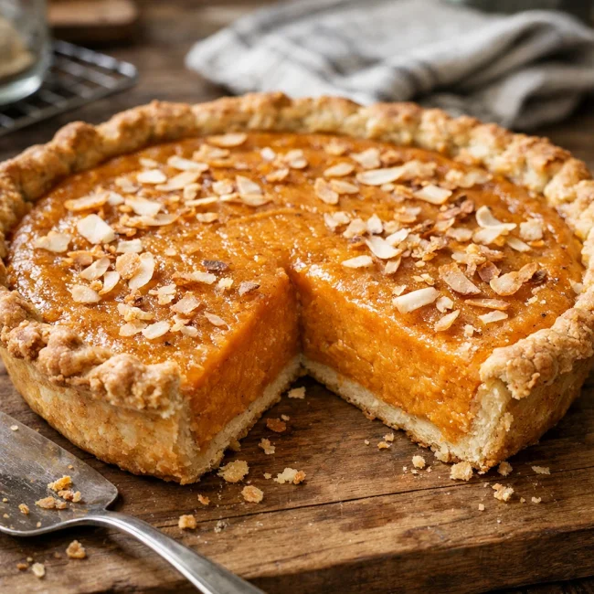 Sweet Potato Coconut Pie