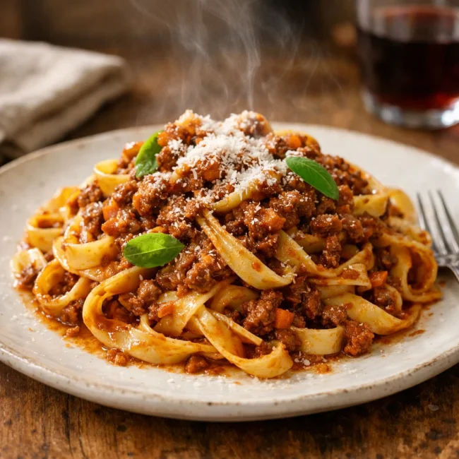 Tagliatelle al Ragù Bolognese