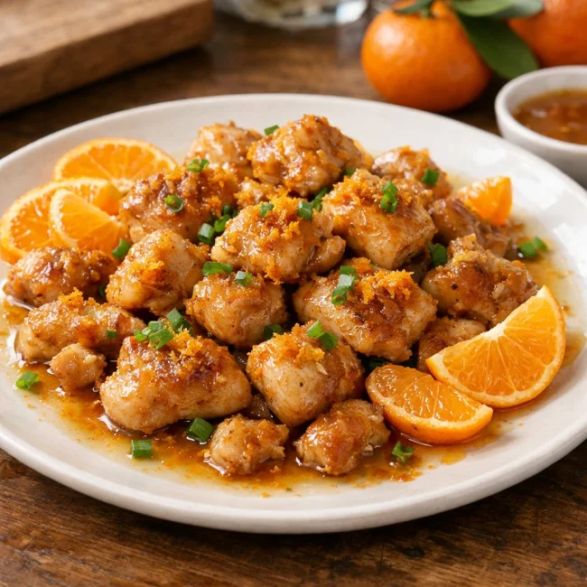 Tangerine Zest Chicken
