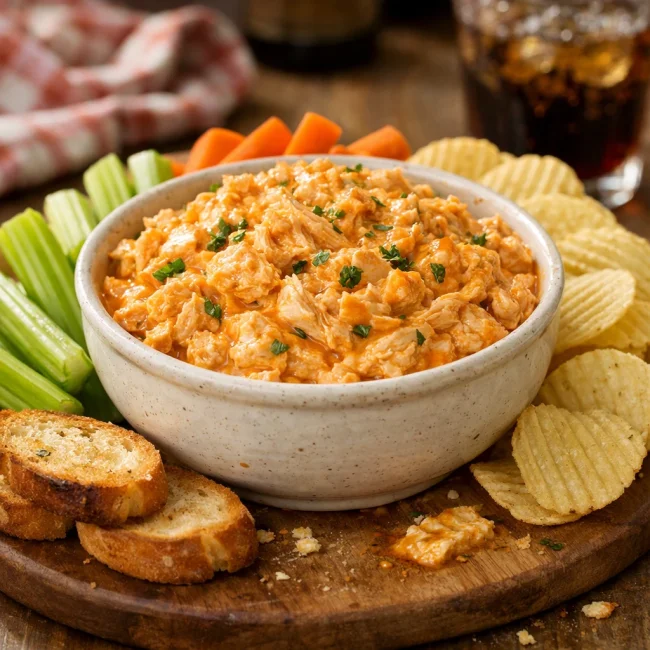 Tangy Buffalo Chicken Spread