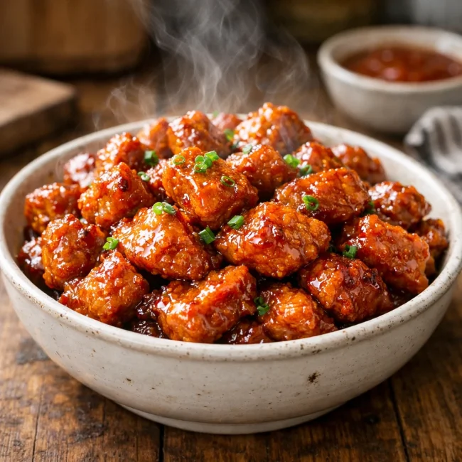 Tangy Glazed Pork Delight