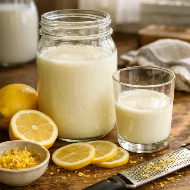 Tangy Lemon Buttermilk