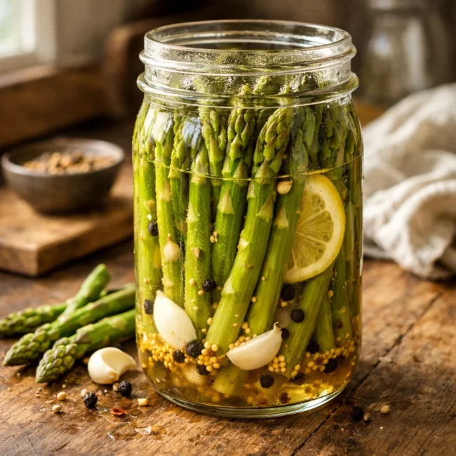 Tangy Pickled Asparagus