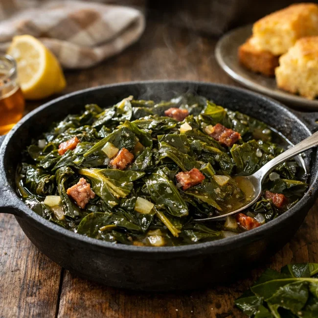 Tangy Southern Collard Greens